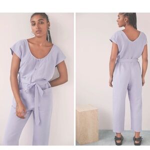 Eve Gravel Lost Lover Jumpsuit in Black (photo for fit reference)